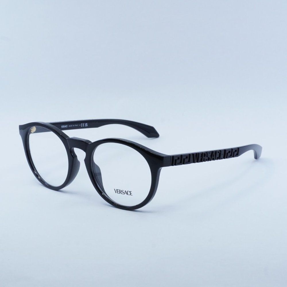 NEW VERSACE VE3355U GB1 BLACK 51mm EYEGLASSES - Lowest price!